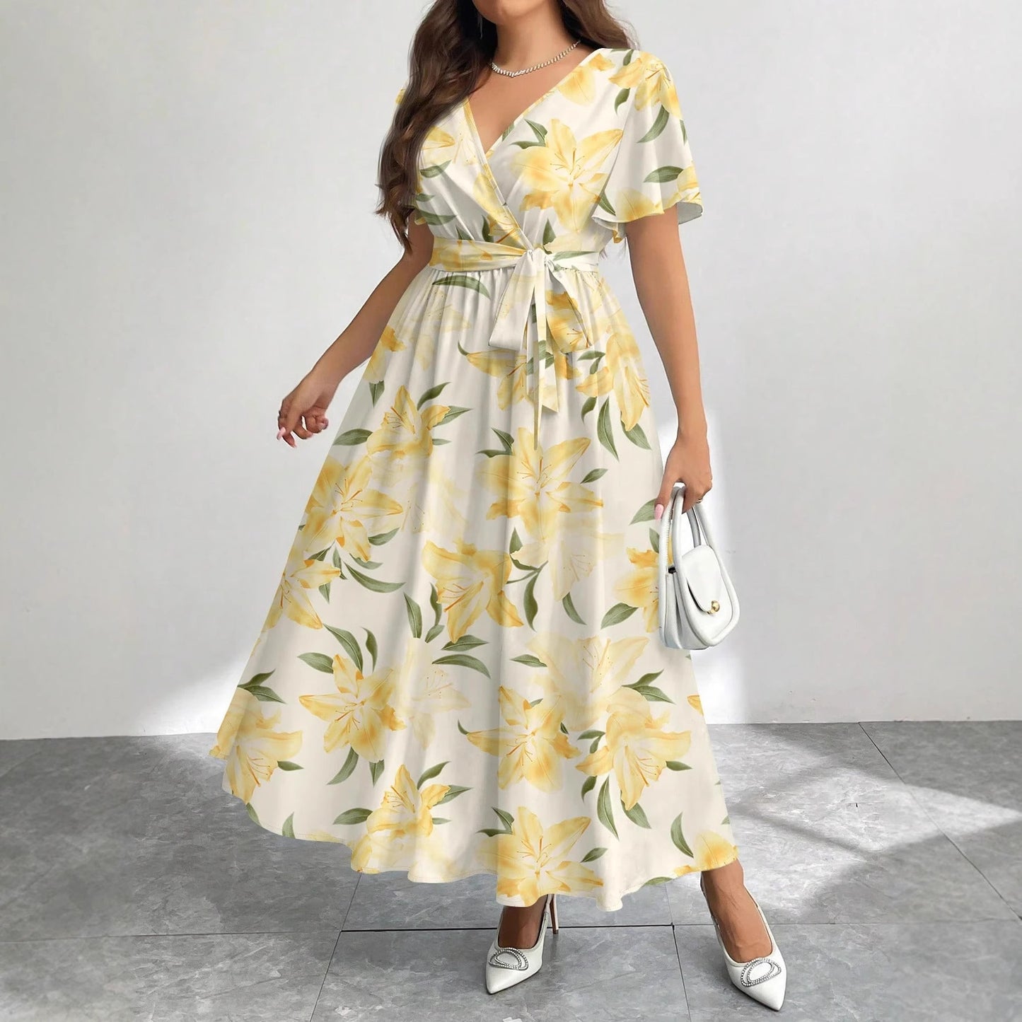 Women's Bohemian Minimalist Fashionable Casual Dress
