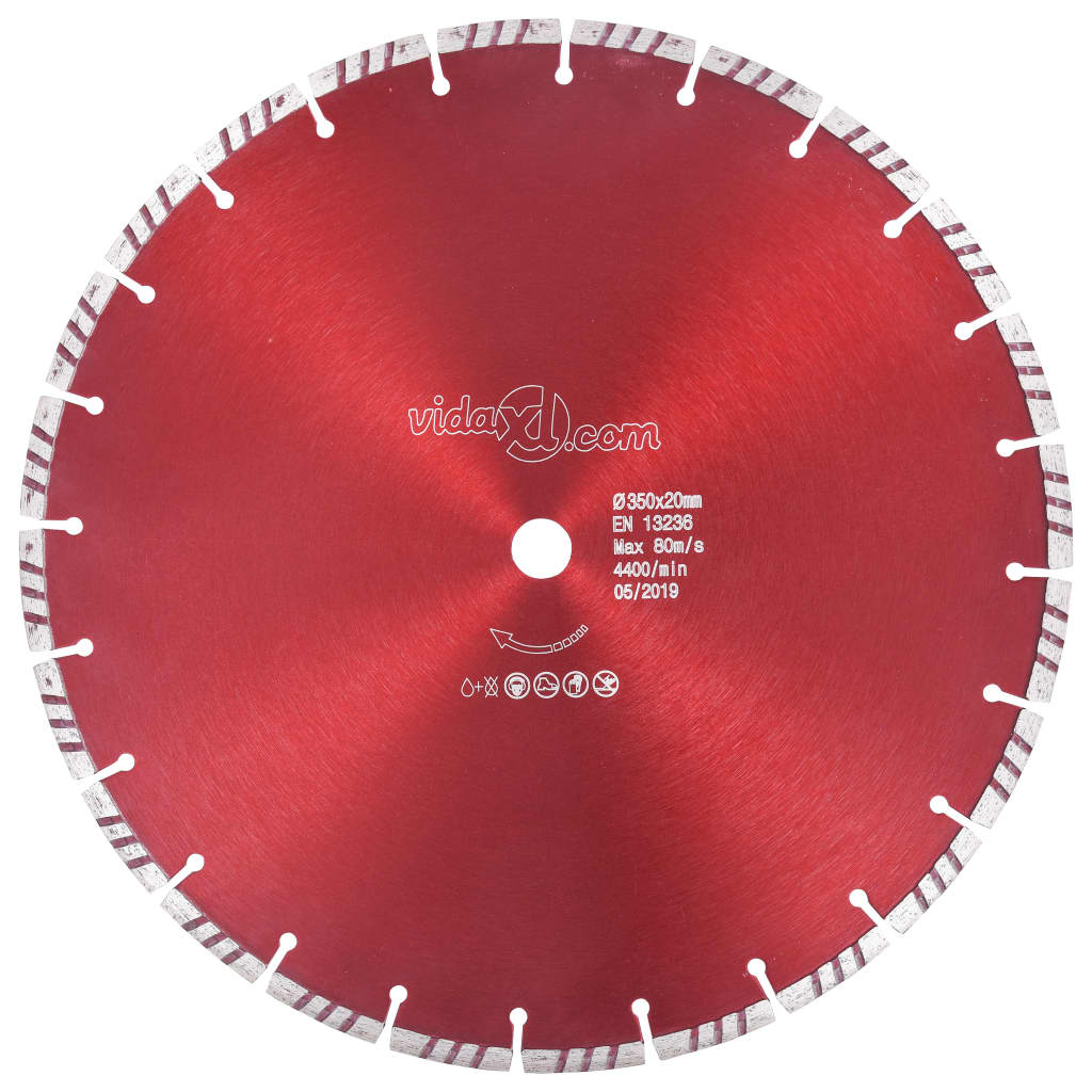 Diamond Cutting Disc with Turbo 300 mm   Diamond Cutting Disc