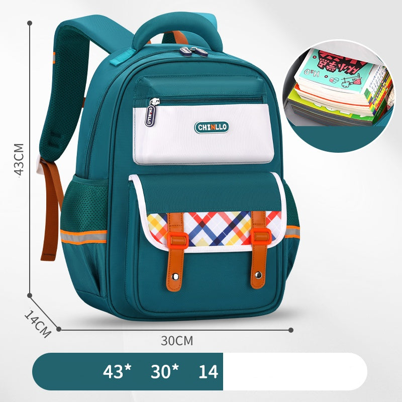 New Trendy Grader Schoolbag - All Kinds Of Schoolbag Students 1-6 Grade Large Capacity Ridge Protection Portable Quality Backpack